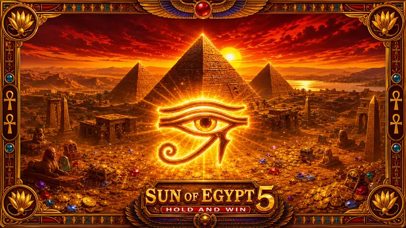 Sun of Egypt 3 slot sharhi — 3 Oaks Gaming